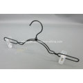 Custom Design Metal Coat Clothes Hangers with Adjustable Clips